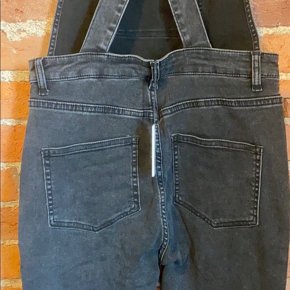 We Wore What High Rise Skinny Black Denim Overall - Picture 11 of 12